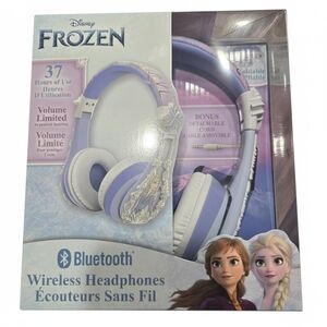 Disney Frozen Bluetooth Wireless Headphones Elsa Foldable Brand New In Box